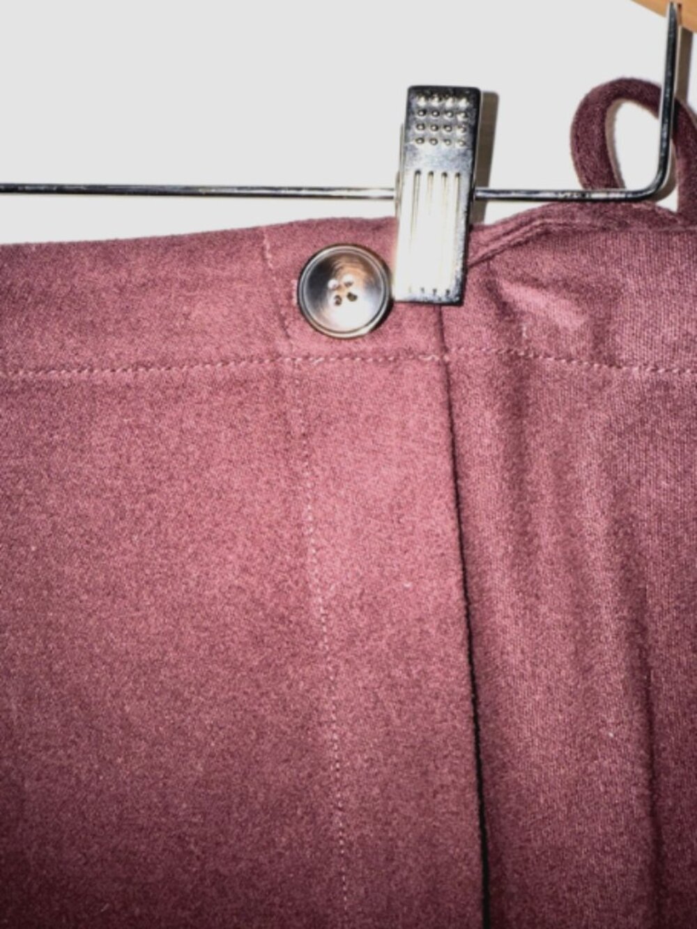 Madewell 100% Cotton Wrap Skirt Women’s 8 Side Tie Button EUC - Picture 6 of 14